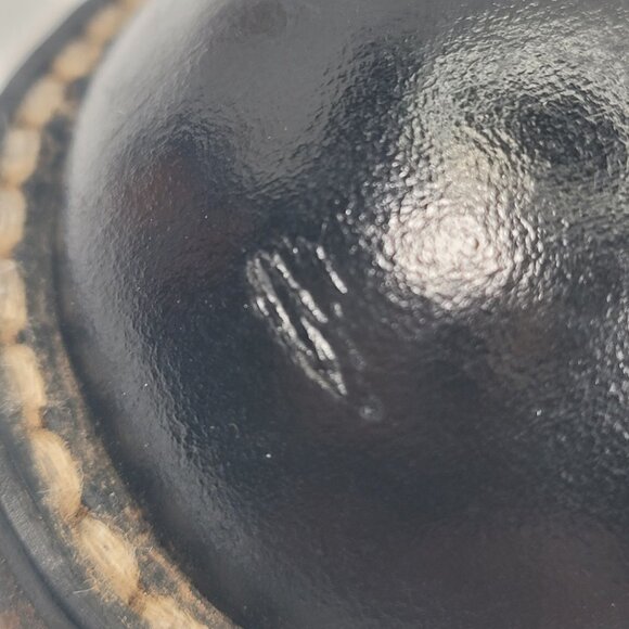 Laredo Kilte Roper Women's Black Leather Lace up Western Boots US Size 7M - Picture 7 of 12